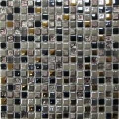 Мозаика керамическая Space 300х300 темно-серая Bonaparte mosaic