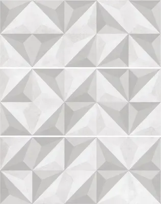 Плитка настенная керамическая Nuar (Нуар) geometry 250х600 серая 10100001126 Global Tile