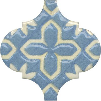 Декор настенный керамический Арабески Майолика орнамент OS/A37/65000 65х65 Керама Марацци