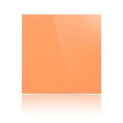 Керамогранит моноколор полированный UF026PR насыщенно-оранжевый 600х600 "Уральский гранит"