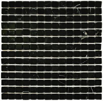 Мозаика каменная Persia-20 (POL) 305х305 черная Bonaparte mosaic