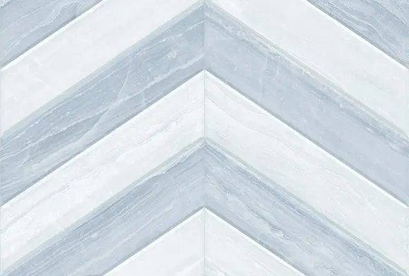 Плитка настенная Ars / Арс Chevron 9AS0139 270х400 голубая Global Tile