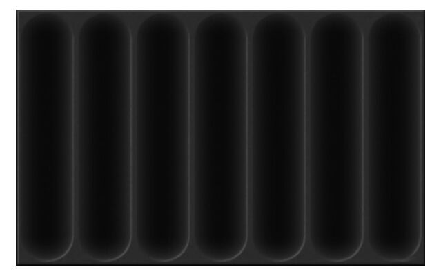 Керамическая настенная плитка Марсель низ 02 черная 250х400 «Шахтинская плитка»