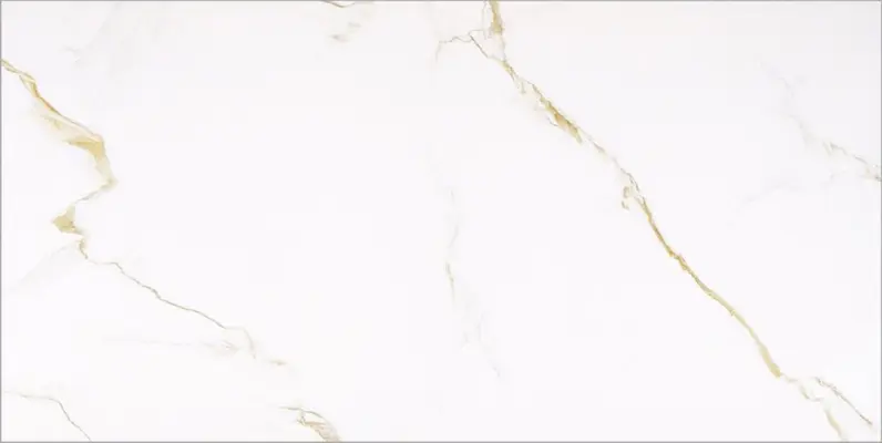 Керамогранит GOLDEN CARRARA rect. polished 600х1200 Белый Bonaparte