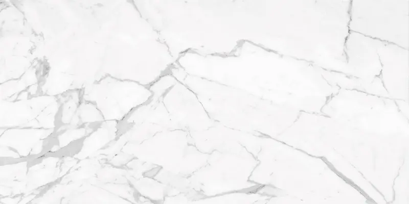 Керамогранит Марбл Тренд Каррара (Marble Trend Carrara) K-1000/LR/600х1200х11 белый лаппатированный Kerranova